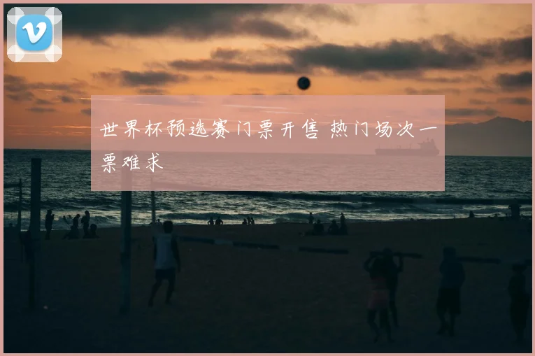 世界杯预选赛门票开售 热门场次一票难求